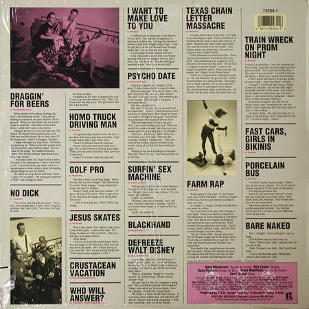 Pajama Slave Dancers : Blood, Sweat And Beers (LP, Album)