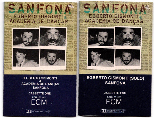 Egberto Gismonti & Academia De Danças : Sanfona (2xCass, Album)