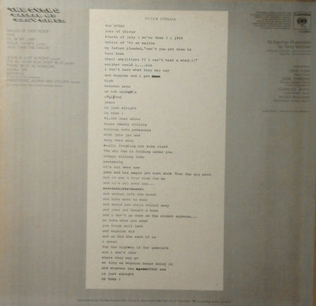 The Byrds : Ballad Of Easy Rider (LP, Album, RE)