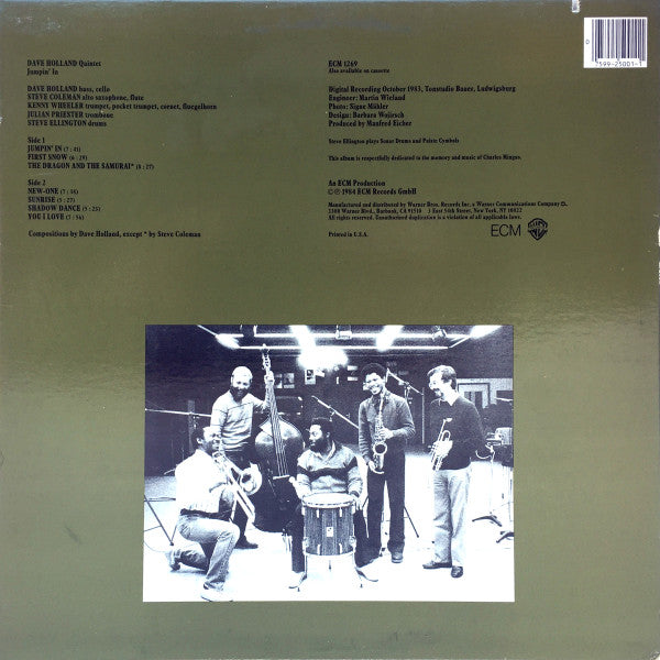 Dave Holland Quintet : Jumpin' In (LP, Album)
