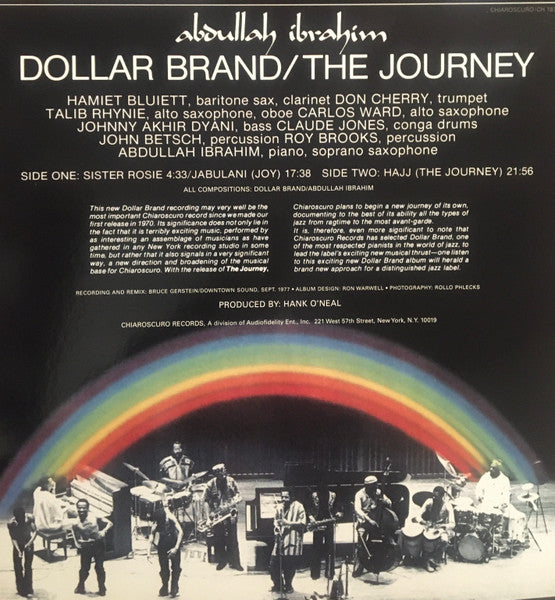 Abdullah Ibrahim / Dollar Brand : The Journey (LP, Album, RE)