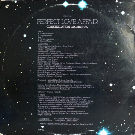 Constellation Orchestra : Perfect Love Affair (LP, Album)