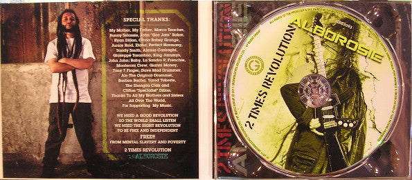 Alborosie : 2  Times Revolution (CD, Album, Dig)
