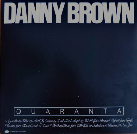 Danny Brown (2) : Quaranta (LP, Album)