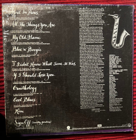 Supersax : Supersax Plays Bird With Strings (LP, Album, Jac)
