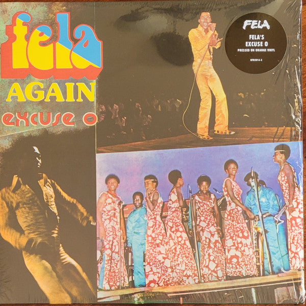Fela Kuti And Africa 70 : Excuse O (LP, Album, Ltd, RE, Ora)