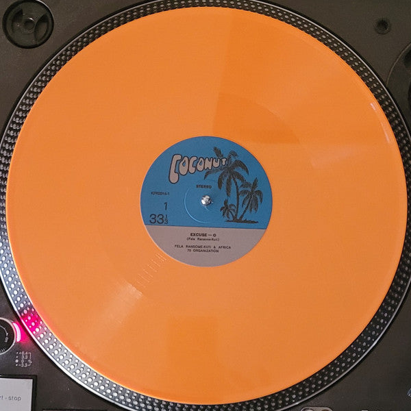 Fela Kuti And Africa 70 : Excuse O (LP, Album, Ltd, RE, Ora)