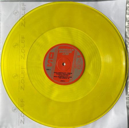 Fela Kuti & Africa 70 With Ginger Baker : Why Black Man Dey Suffer....... (LP, Album, Ltd, RE, Yel)