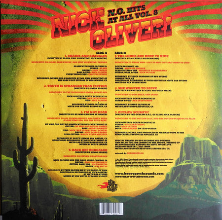 Nick Oliveri : N.O. Hits At All Vol. 8 (LP, Comp)