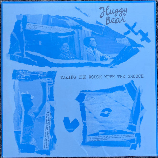 Huggy Bear (3) : Taking The Rough With The Smooch (10", Comp)