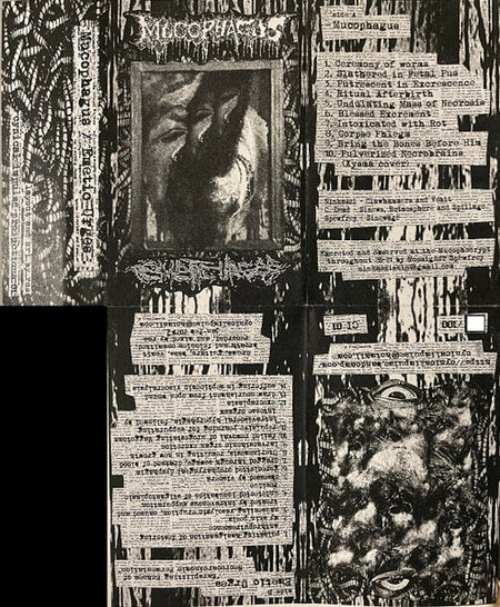 Mucophagus / Emetic Urges : Mucophagus / Earsplitting Echoes Of Necrocarcinomic Fermentation (Cass, Ltd, Num)