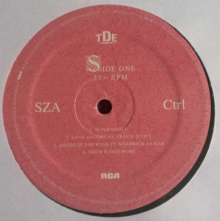 SZA (2) : Ctrl (2xLP, Album, RE, RP, Gre)