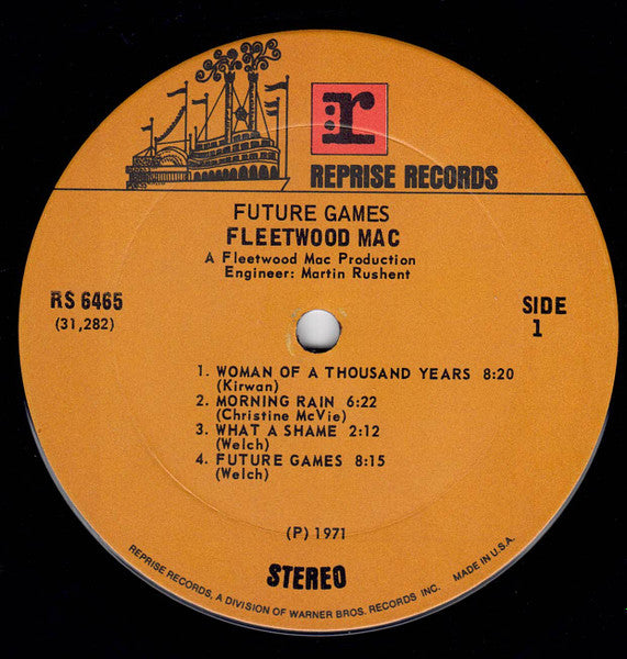 Fleetwood Mac : Future Games (LP, Album, Gre)