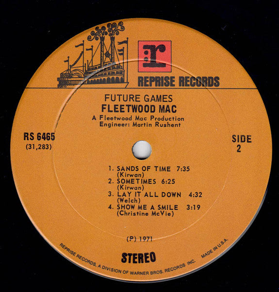 Fleetwood Mac : Future Games (LP, Album, Gre)