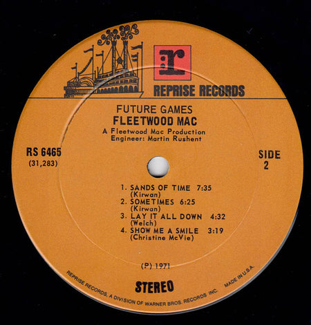 Fleetwood Mac : Future Games (LP, Album, Gre)