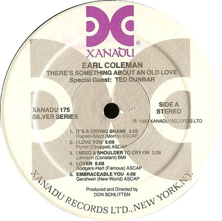 Earl Coleman : There's Something About An Old Love (LP)