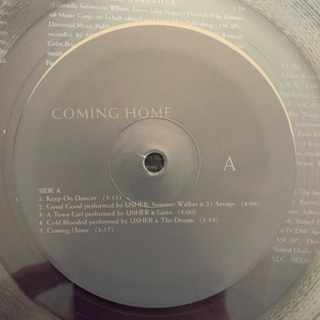 Usher : Coming Home (2xLP, Album, Cle)