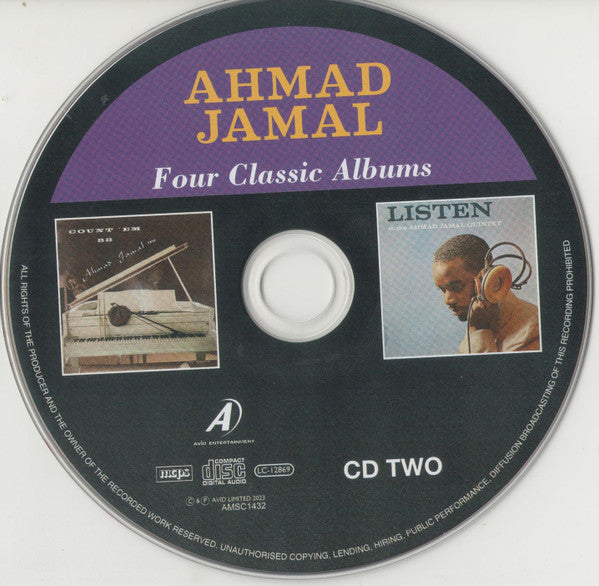 Ahmad Jamal : Four Classic Albums (2xCD, Comp, RM)