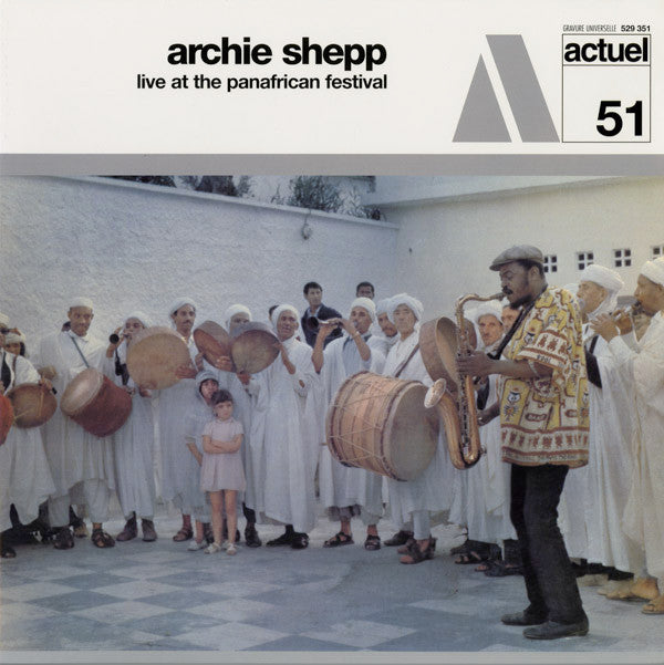 Archie Shepp : Live At The Panafrican Festival (LP, Album, RE, 180)