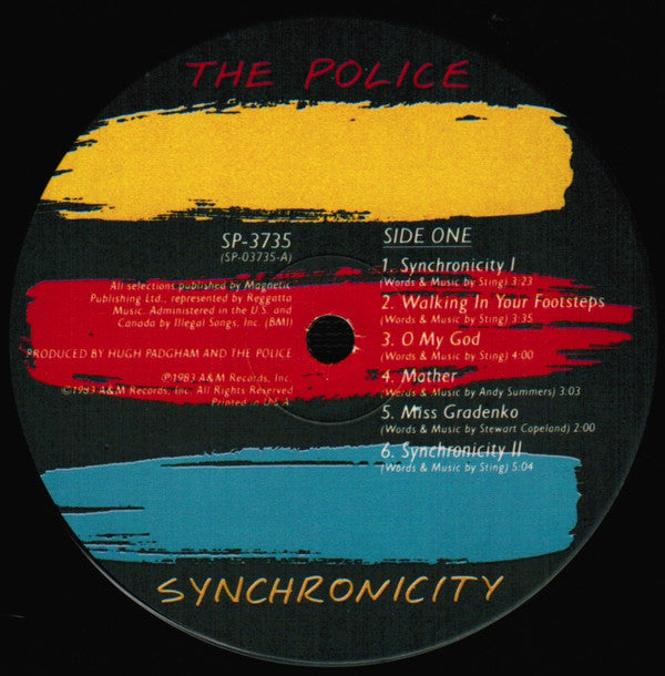 The Police : Synchronicity (LP, Album, BRY)
