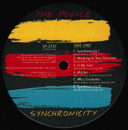 The Police : Synchronicity (LP, Album, BRY)