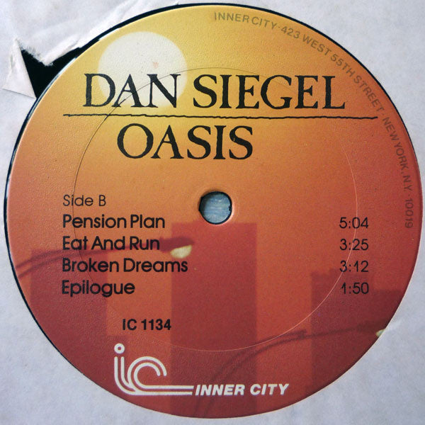 Dan Siegel : Oasis (LP, Album)