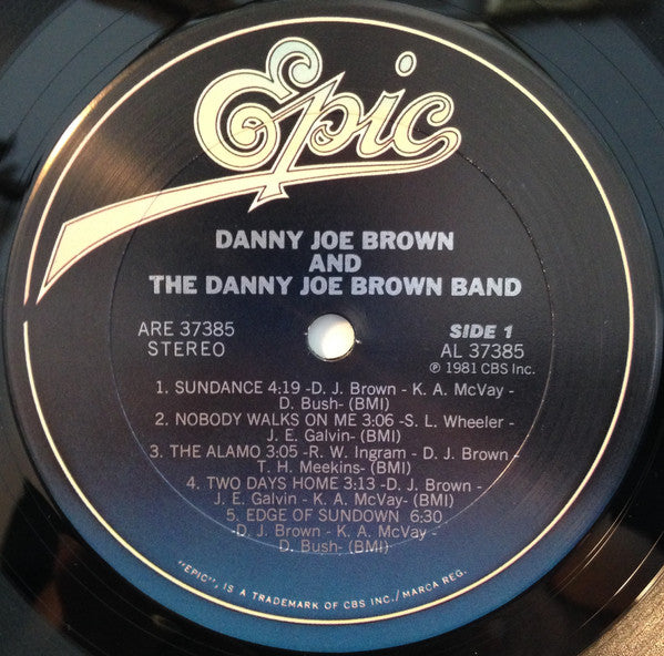 Danny Joe Brown And The Danny Joe Brown Band : Danny Joe Brown And The Danny Joe Brown Band (LP, Album, Ter)