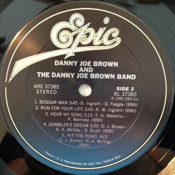 Danny Joe Brown And The Danny Joe Brown Band : Danny Joe Brown And The Danny Joe Brown Band (LP, Album, Ter)