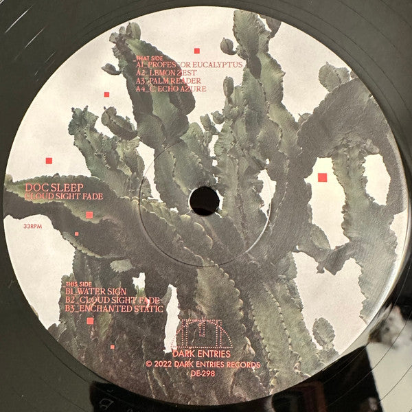 Doc Sleep : Cloud Sight Fade (LP, Album)