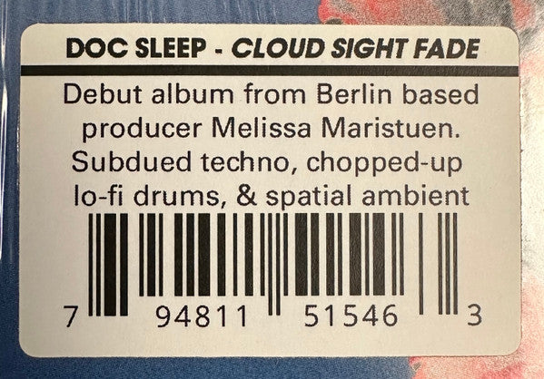 Doc Sleep : Cloud Sight Fade (LP, Album)