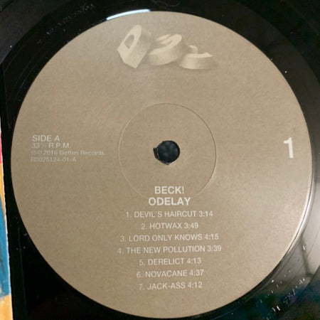 Beck!* : Odelay (LP, Album, RE)