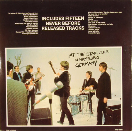 The Beatles : Live At The Star-Club In Hamburg Germany (2xLP)