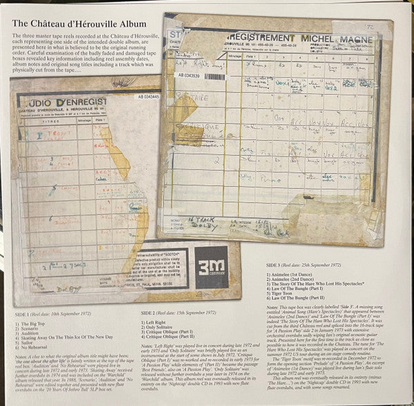 Jethro Tull : The Chateau D'Herouville Sessions 1972 (2xLP)