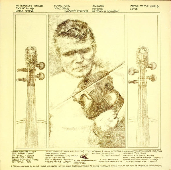 Vassar Clements Band* : Vassar (LP, Album)