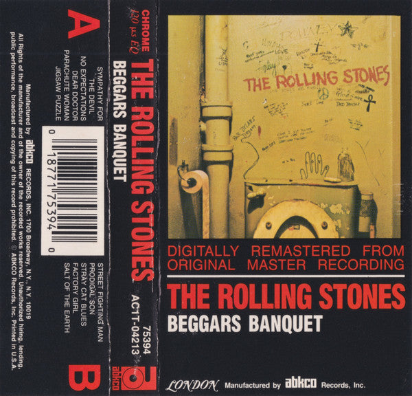 The Rolling Stones : Beggars Banquet (Cass, Album, RE, RM)