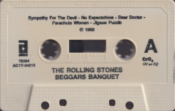 The Rolling Stones : Beggars Banquet (Cass, Album, RE, RM)