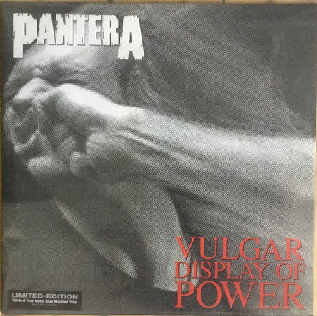 Pantera : Vulgar Display Of Power (LP, Album, Ltd, RE, Whi)