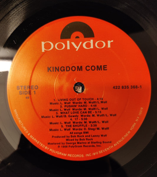 Kingdom Come (2) : Kingdom Come (LP, Album, 49 )