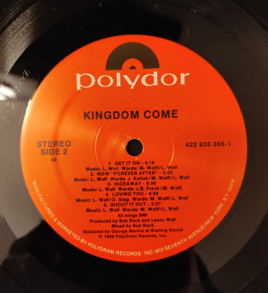 Kingdom Come (2) : Kingdom Come (LP, Album, 49 )