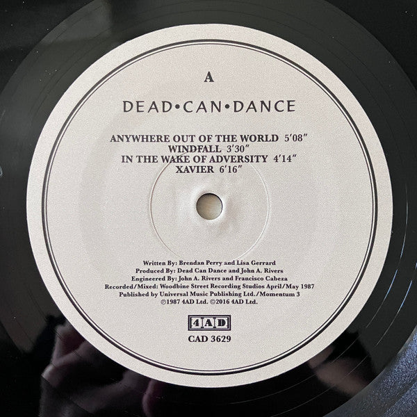 Dead Can Dance : Within The Realm Of A Dying Sun (LP, Album, RE, RM, RP)