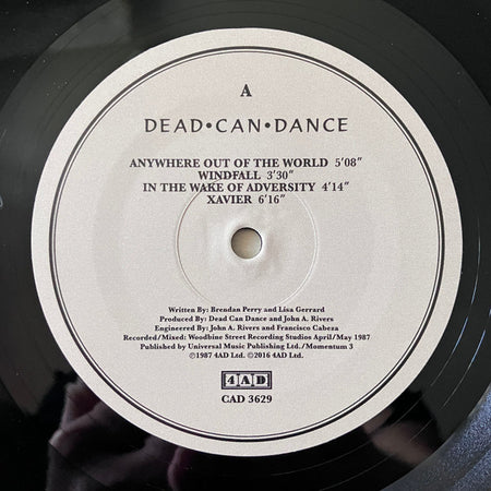Dead Can Dance : Within The Realm Of A Dying Sun (LP, Album, RE, RM, RP)