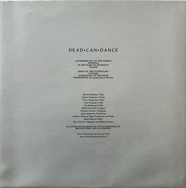 Dead Can Dance : Within The Realm Of A Dying Sun (LP, Album, RE, RM, RP)
