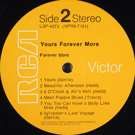 Forever More : Yours Forever More (LP, Album, Ind)