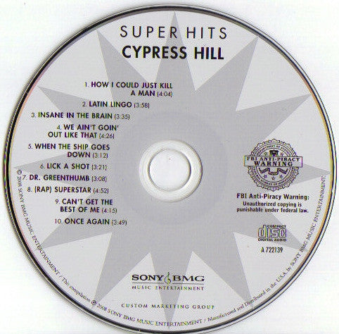 Cypress Hill : Super Hits (CD, Comp)