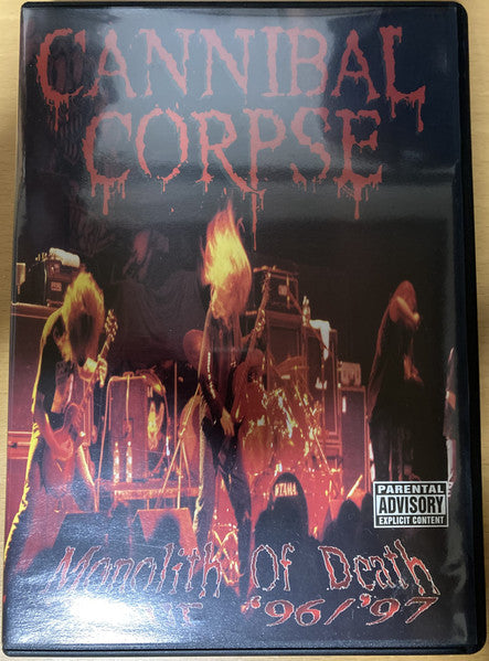 Cannibal Corpse : Monolith Of Death Tour '96/'97 (DVD, RE)