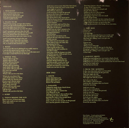 Nick Drake : Pink Moon (LP, Album, RE, 180)