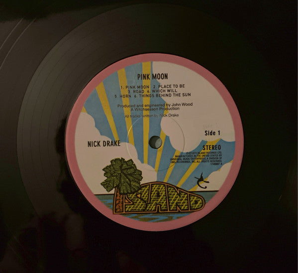 Nick Drake : Pink Moon (LP, Album, RE, 180)