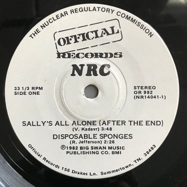 NRC* : Sally's All Alone (7", EP)