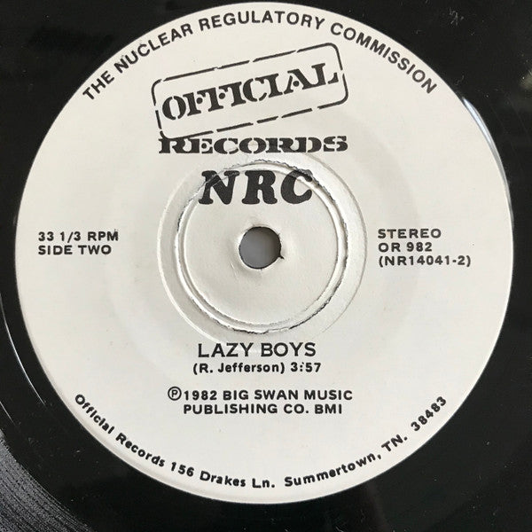 NRC* : Sally's All Alone (7", EP)