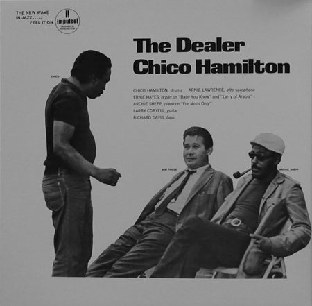 Chico Hamilton Introducing Larry Coryell : The Dealer (LP, Album, RE, 180)